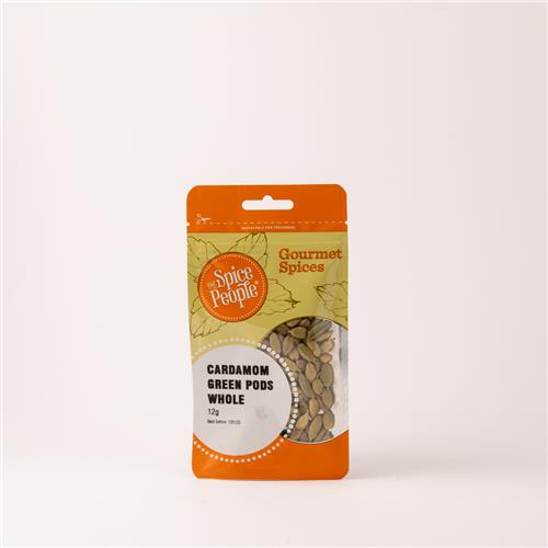 CARDAMON GREEN PODS WHOLE 12g