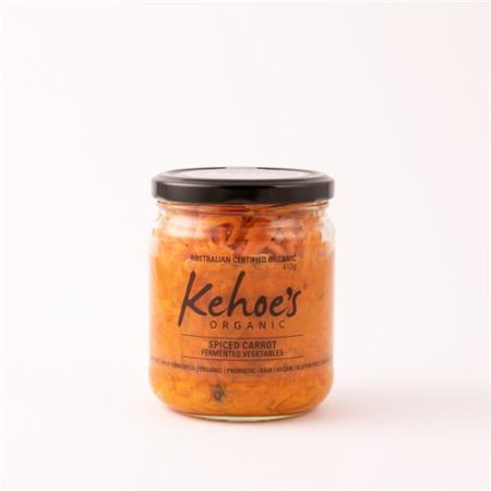 Kehoe's Organic Spiced Carrot Fermented Vegetables 410g