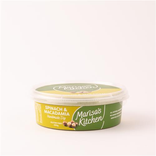 Marisa's Kitchen Roast Spinach & Macadamia Dip 200g
