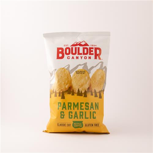 Boulder Canyon Parmesan & Garlic Chips 142g