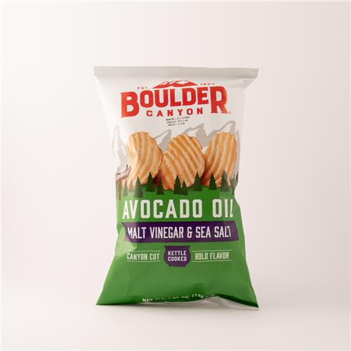 Boulder Malt Vinegar & Sea Salt Avocado Oil Chips 148g
