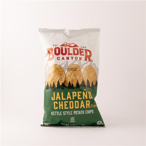 Boulder Jalapeno Chedar Chips 141g