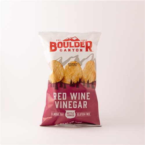 Boulder Red Wine Vinegar Chips 142g