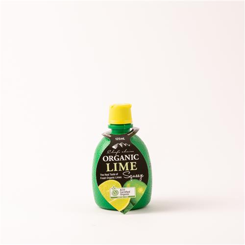 Chef's Choice Organic Lime Juice 125ml