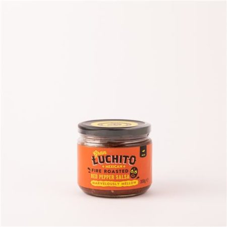 Gran Luchito Fire Roasted Red Pepper Salsa Mild 300g