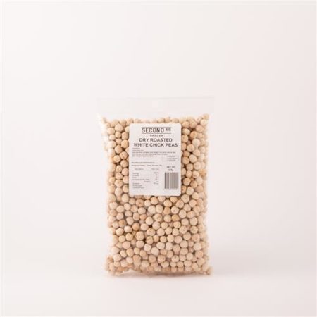 Second Ave Dry Roasted White Chickpeas 375g