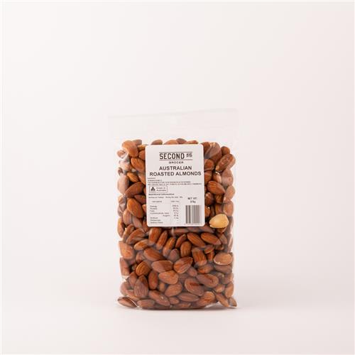 Second Ave Australian Roasted Almonds 375g