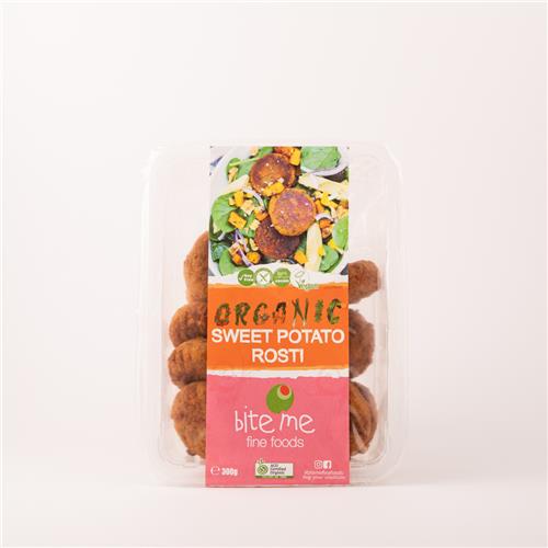 Bite Me Fine Foods Organic Sweet Potato Rosti 300g
