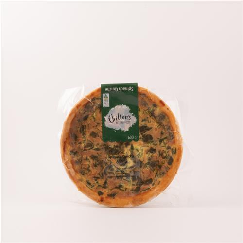 CHILTONS SPINACH QUICHE  600g