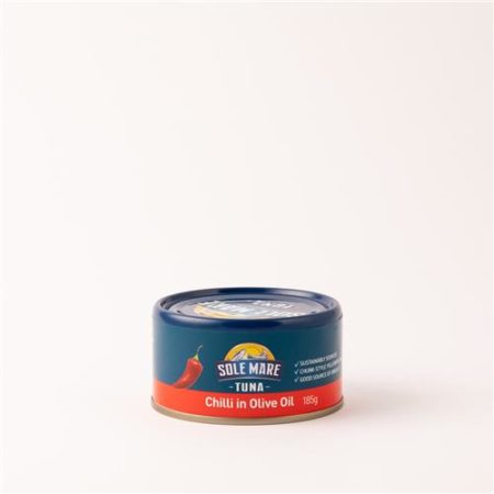 Sole Mare Tuna Chilli in Olive Oil 185g
