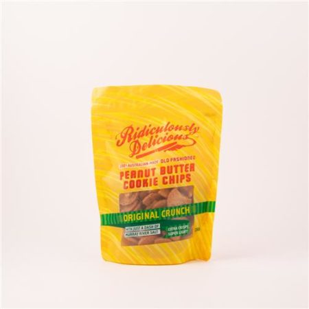 Ridiculously Delicious Peanut Butter Cookie Chips Original 150g
