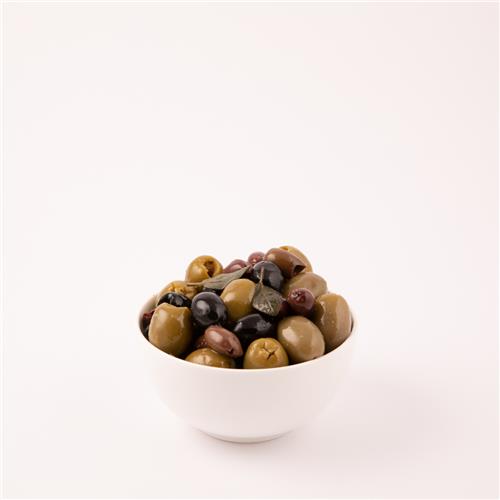 Fresh Herb Pitted Mixed Olives - no Garlic