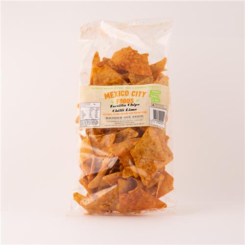 Mexico City Foods Tortilla Chips Chilli Lime 300g