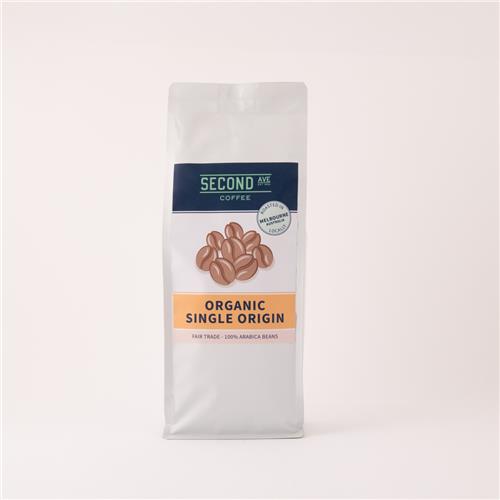 Organic Single Origin Ground Coffee 500g