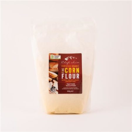Chefs Choice Oragnic Corn Flour 500G